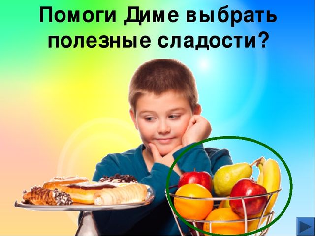 Интерактивная дидактическая игра для дошкольников "Вредно-Полезно"