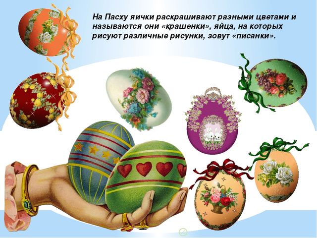 Презентация для дошкольников "Светлый праздник Пасха"