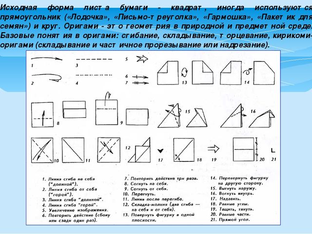 Презентация " Мастер-класс для родителей по оригами"