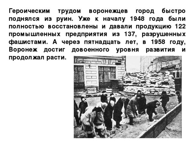 Презентация на тему "25 января - День Освобождения Воронежа"