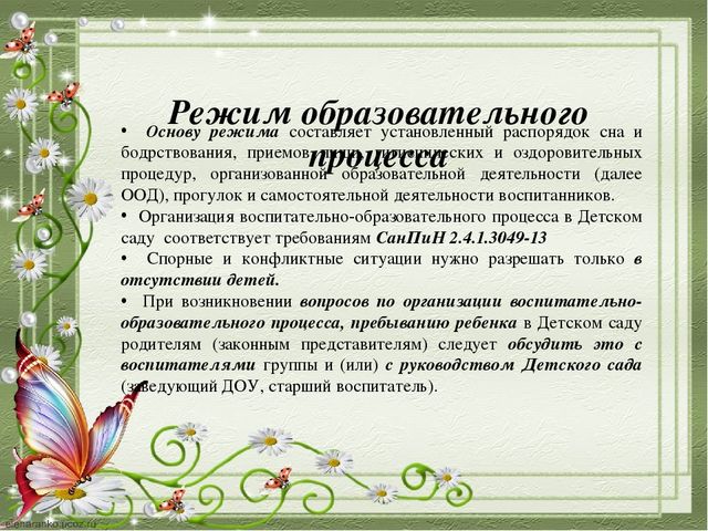 Презентация "Правила внутреннего распорядка воспитанников"