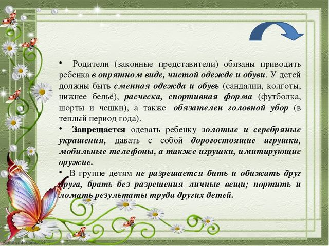 Презентация "Правила внутреннего распорядка воспитанников"