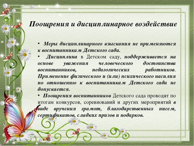 Презентация "Правила внутреннего распорядка воспитанников"