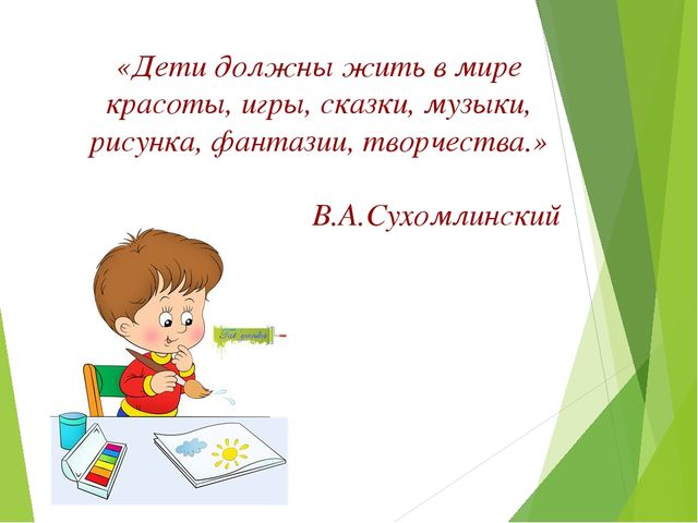 Презентация по ИЗО деятельности в ДОУ