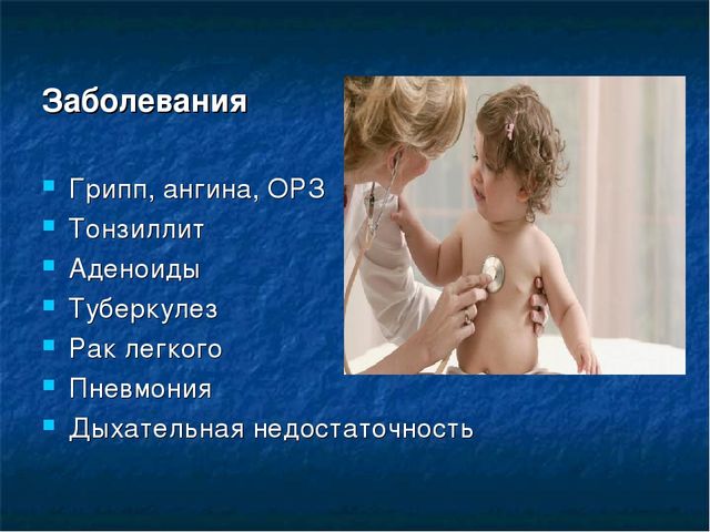 Презентация "Анатомно-физиологические особенности органов дыхания детей и подростков"