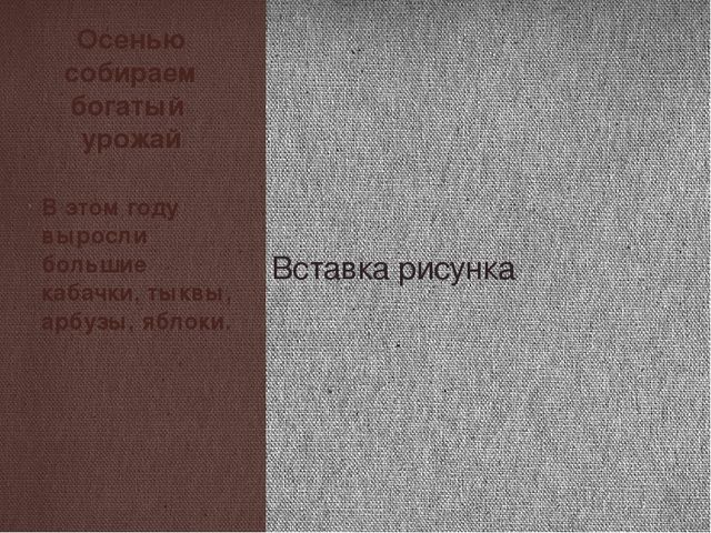 Проект "Почему я люблю осень"