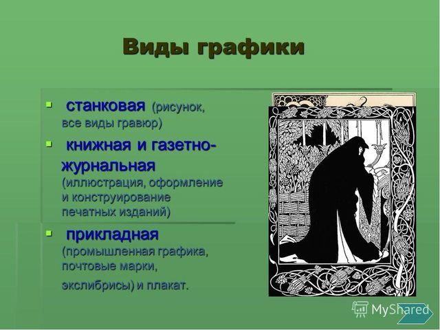 Презентация по ИЗО "Графика"