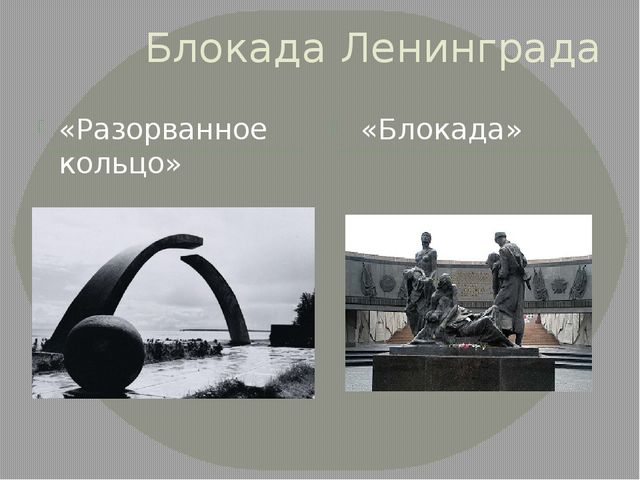Презентация "Блокада" для старшего дошкольного возраста