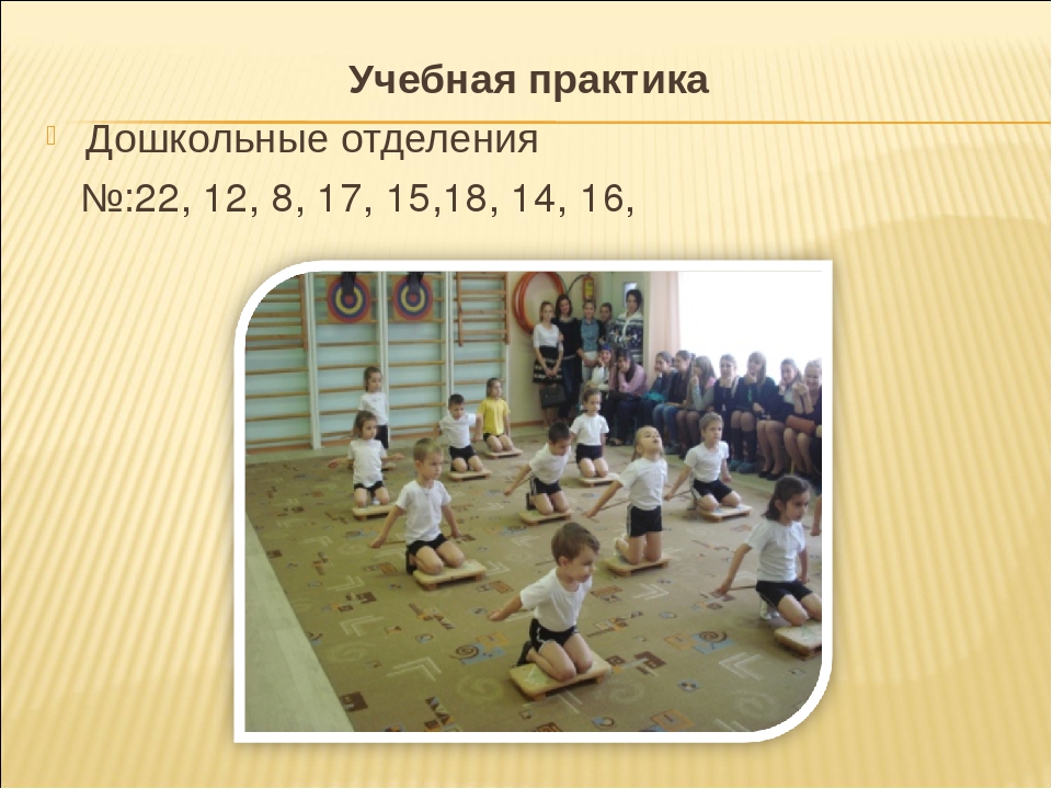 Взаимодействие педколледжа и детского сада
