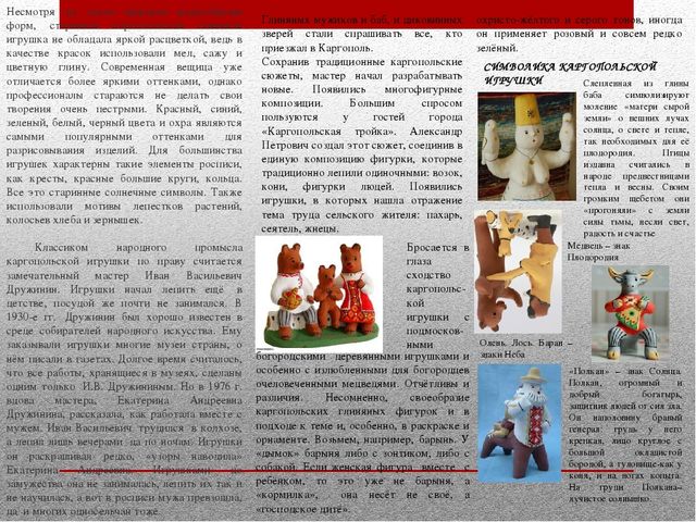Газета для родителей "Знакомим дошкольника с глиняной игрушкой"
