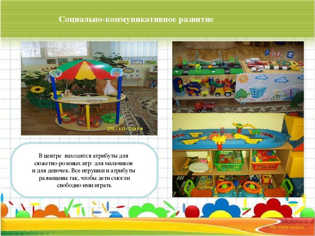 Презентация "Предметно-развивающая среда в группе для дошкольников с ЗПР"
