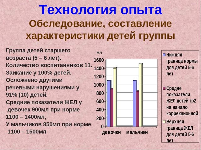 Система работы по развитию речевого дыхания в коррекции заикания дошкольников