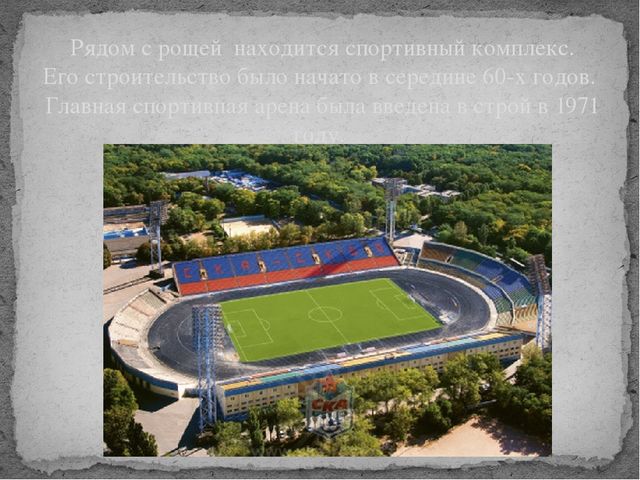 Презентация "По местам сражений во время ВОВ в Ростове-на-Дону. Роща СКА." Проект дошкольницы Галкиной Полины.