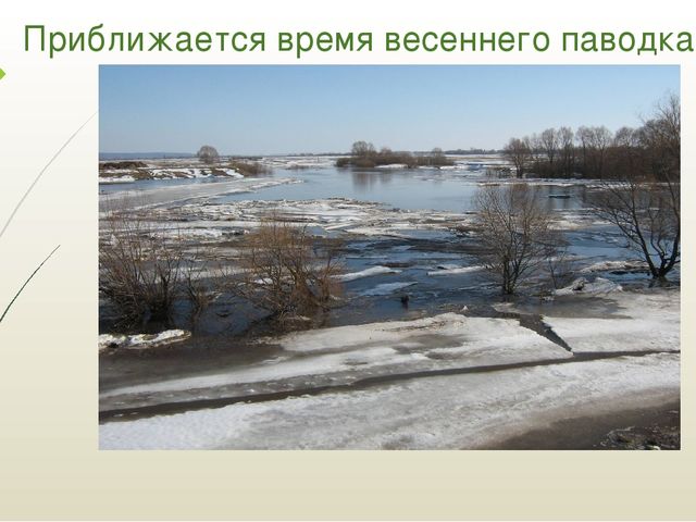 Презентация "Правила поведения на водоёмах в зимне-весенний период"