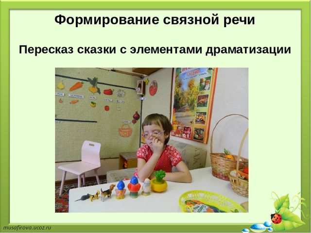 Презентация на тему "Применение элементов сказкотерапии в речевом развитии детей дошкольного возраста"