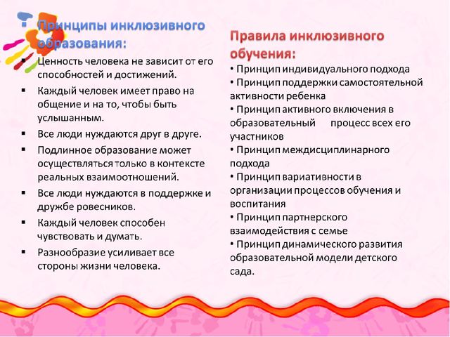Презентация "Основы инклюзивного образования в дошкольных образовательных организациях