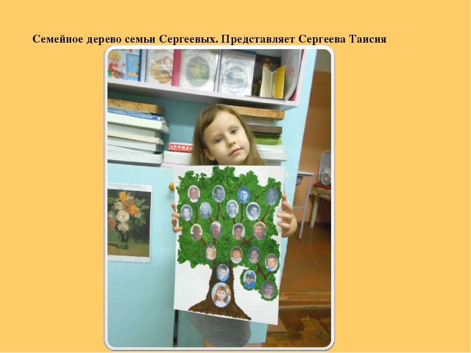 Презентация проекта "Моя семья"