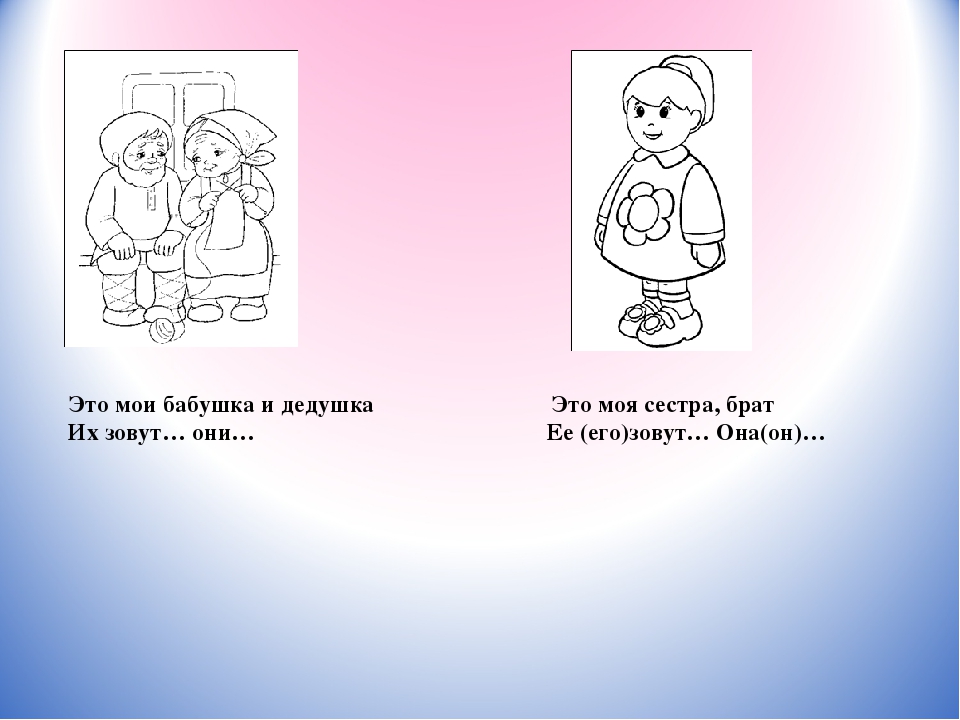 Презентация проекта "Моя семья"