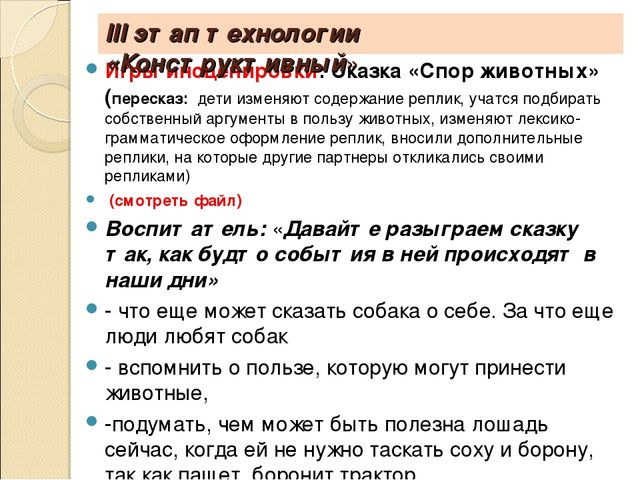 Презентация " Игровая технология развития диалогической речи дошкольников (О.А. Бизикова, Н.С. Малетина)"