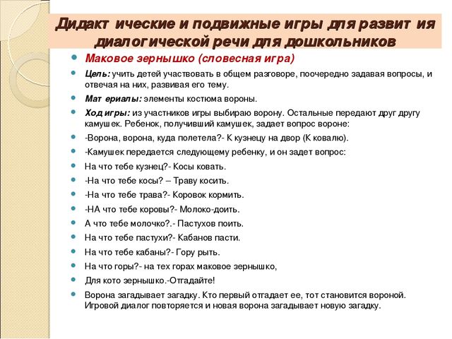 Презентация " Игровая технология развития диалогической речи дошкольников (О.А. Бизикова, Н.С. Малетина)"