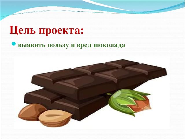 "Шоколад-его польза и вред"