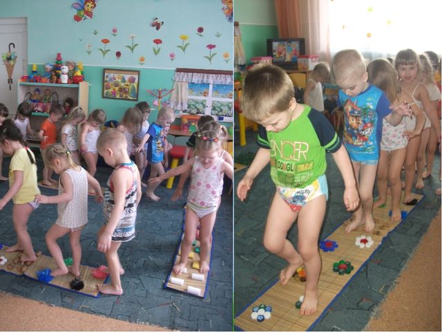 "Гимнастика после дневного сна."