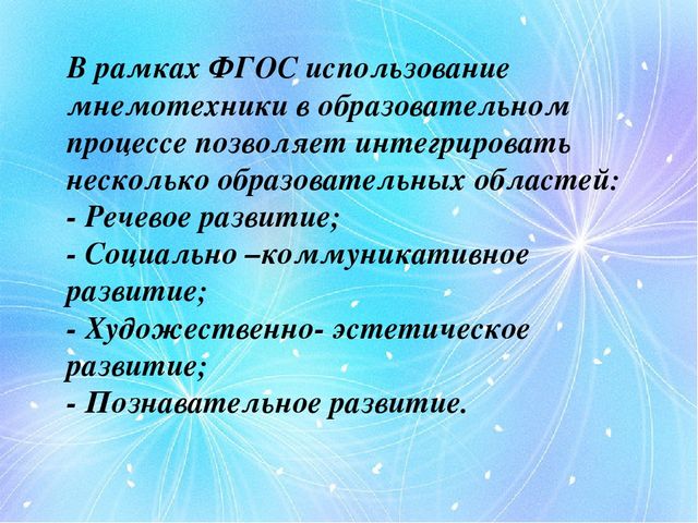 Презентация для воспитателей на тему "Развитие коммуникативных способностей посредством использования мнемотехники"