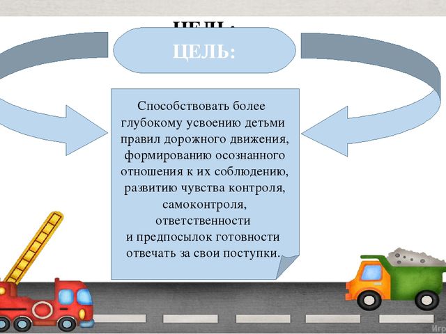 Презентация проекта по ПДД в старшей группе