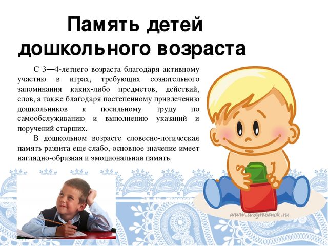 Презентация "Особенности развития ребенка-дошкольника"