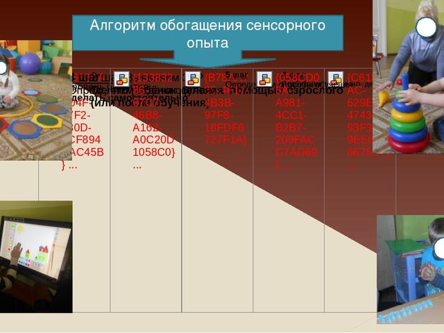 Презентация из опыта работы в лекотеке: " Обогащение сенсорного опыта ребёнка с ОВЗ "