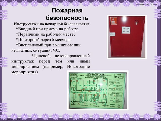 Презентация "Безопасность в саду"