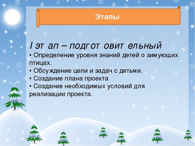 Презентация проекта "Покормите птиц зимой!"