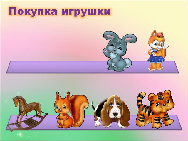 Презентация к занятию по ФЭМП "Магазин игрушек"