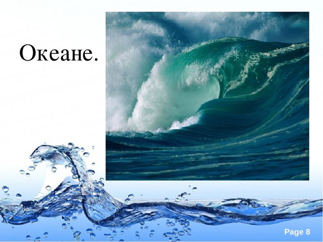 Презентация по экологии "Вода это источник жизни"