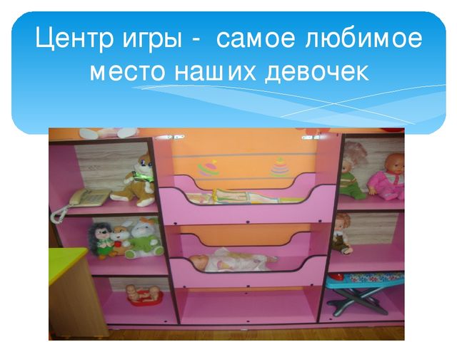Презентация предметно развивающей среды