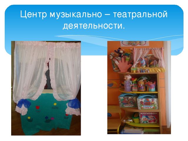 Презентация предметно развивающей среды