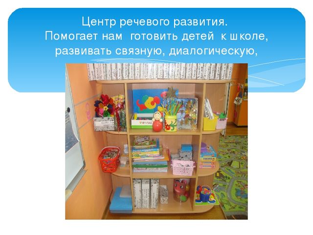 Презентация предметно развивающей среды