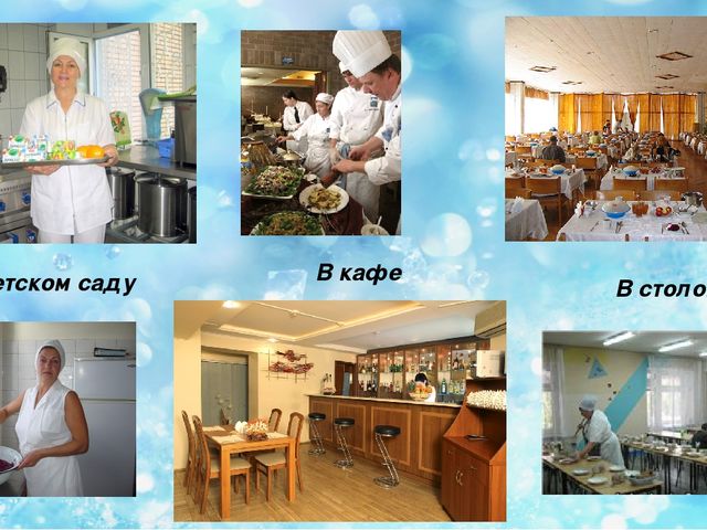 Презентация на тему "Профессия Повар"