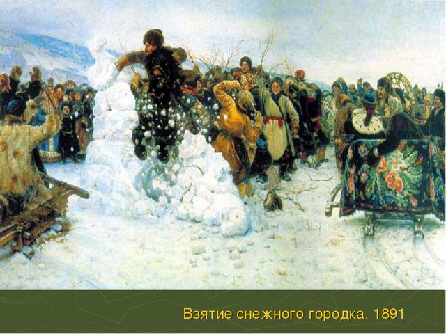 Презентация по ИЗО на тему "Суриков В.И. Великие Художники."