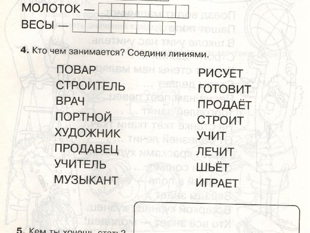 Презентация по окружающему миру "Я и общество. Профессии"