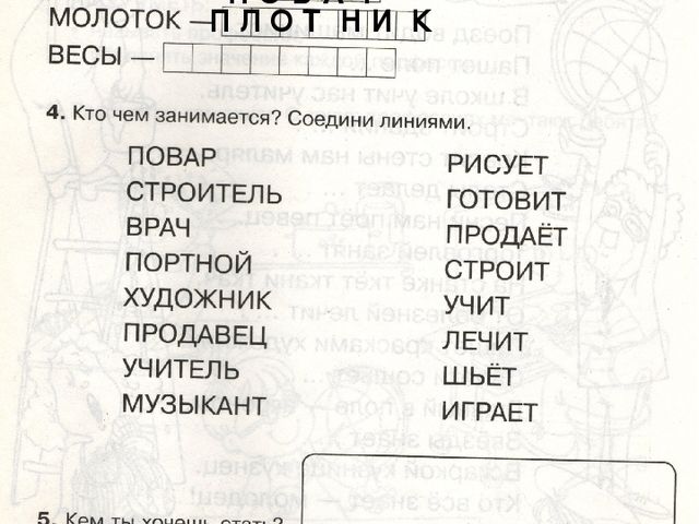 Презентация по окружающему миру "Я и общество. Профессии"