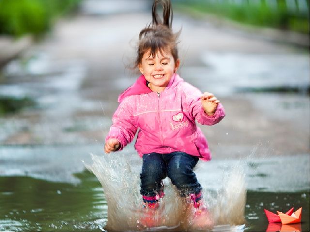 Презентация для детей 5-6 лет по теме"Осень и дождь"