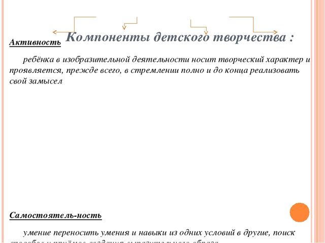 Самостоятельная художественная деятельность детей дошкольного возраста