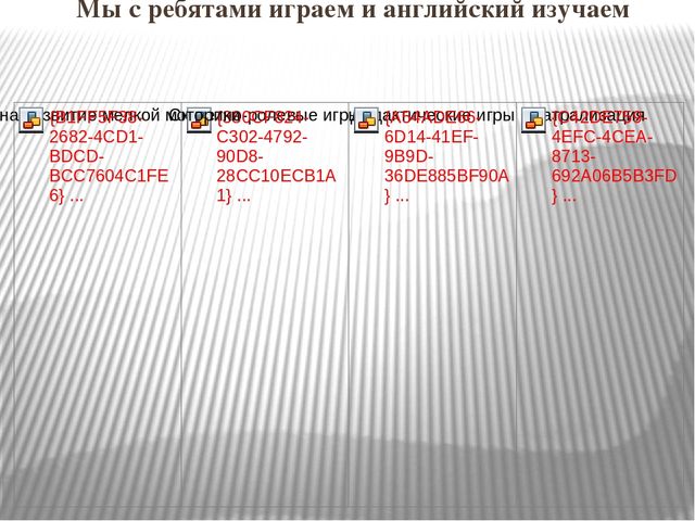 Презентация "Английский для дошкольников"
