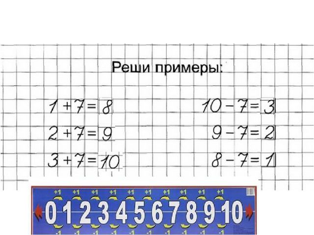 Предшкольная подготовка. Математика. Повторение.