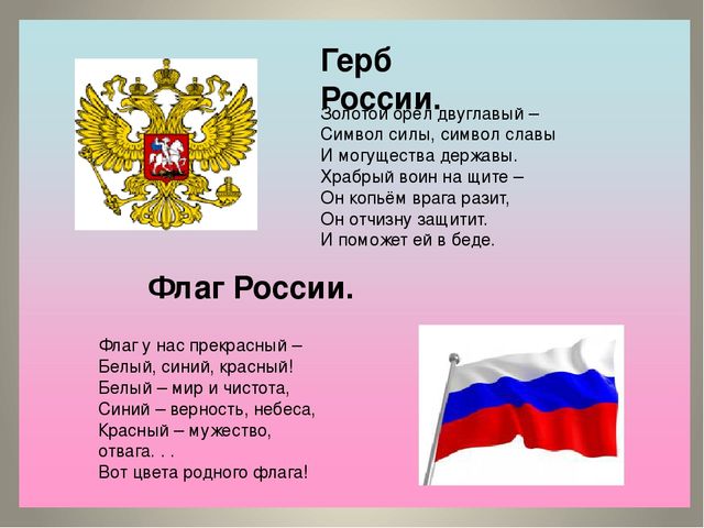 Презентация на тему:"Россия-наша Родина".