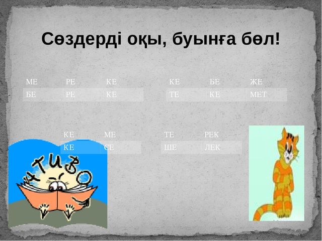 Презентация "К дыбысы мен әрпі"