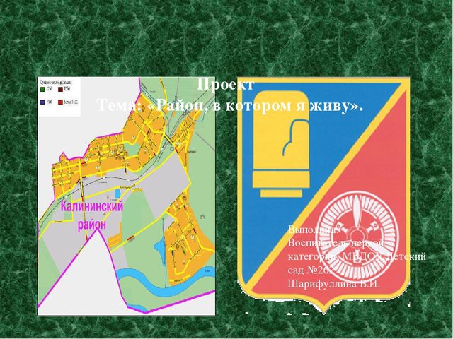 Презентация по развитию речи:"Район,в котором я живу" подготовительная группа