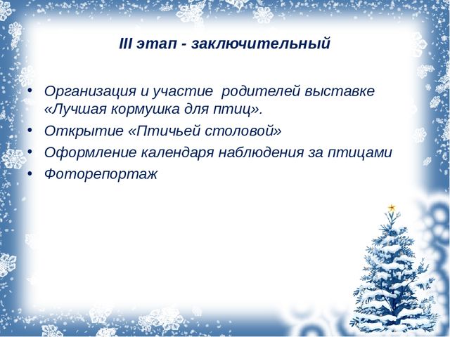 Презентация ,, как помочь птицам зимой ,,