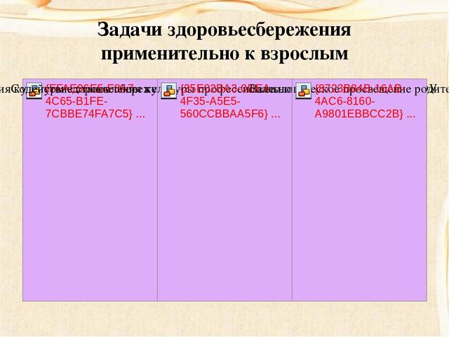 «Формирование у детей основ базовой культуры здоровьесбережения через оптимизацию образовательной деятельности»